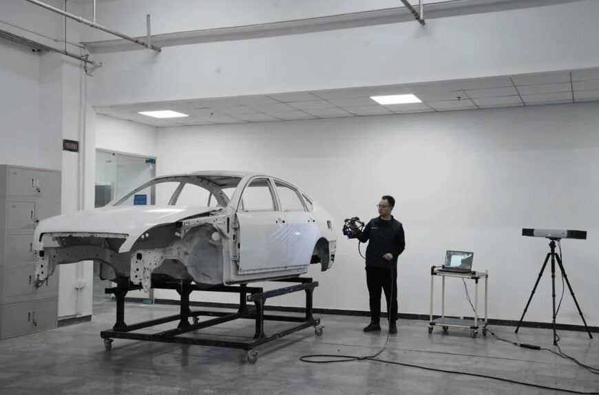 ボディ・イン・ホワイト検査向けマーカーレス3Dスキャン