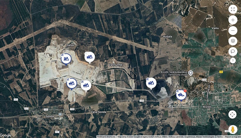 Develon Excavators Deliver High-Output, Low-Fuel Mining in Estonia