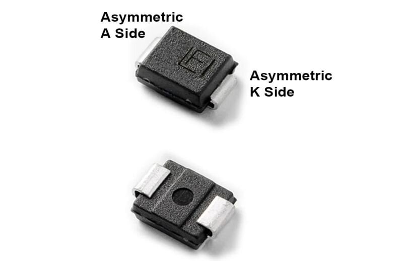 Les diodes TVS asymétriques assurent la protection des batteries 12 V
