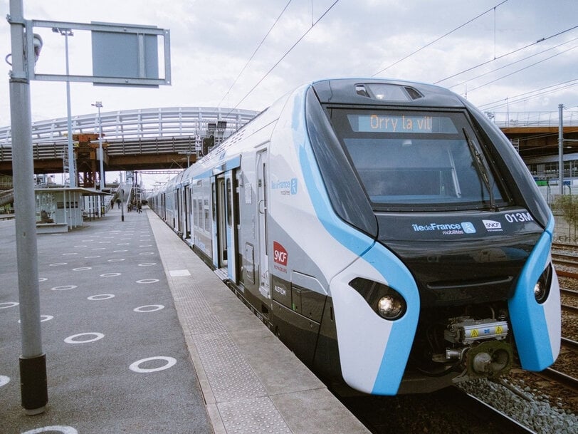 Le RER NG est arriv&eacute; sur l'axe Goussainville Melun du RER D