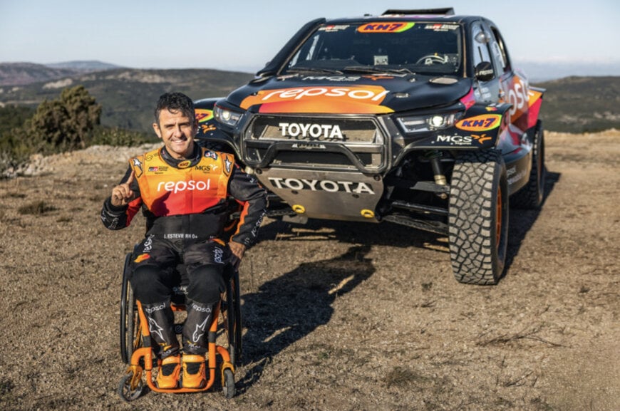 Veh&iacute;culo adaptado de altas prestaciones para el Dakar 2026