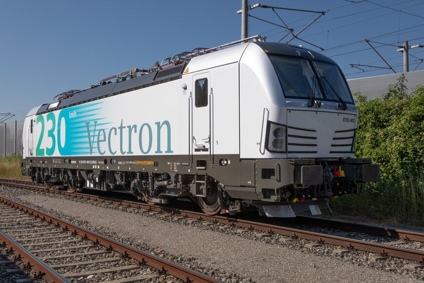 With momentum into the new year: Vectron receives authorization for passenger service at up to 230 km/h