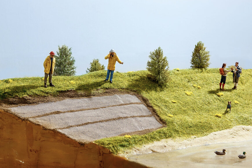 Fraunhofer Develops High-Performance Construction Textiles from Waste Plastics