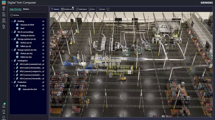 Siemens Introduces Digital Twin Composer for Industrial Metaverse Environments