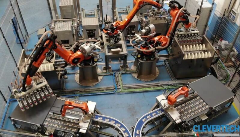 Comment des robots assurent la palettisation des bo&icirc;tes d&rsquo;aliments