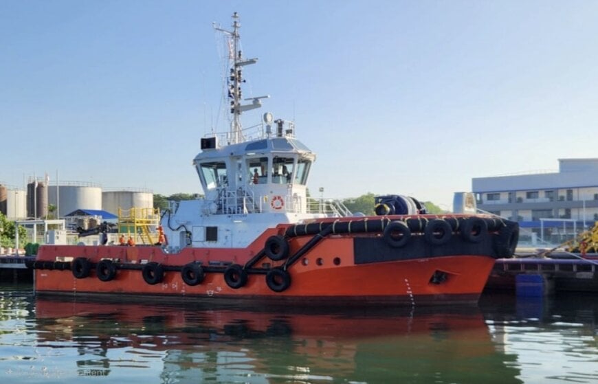 Electric Harbor Tug Commissioning in Singapore