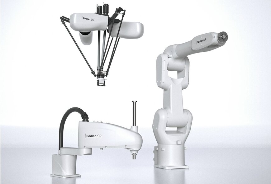B&R amplia la gamma Codian con la variante AR a sei assi