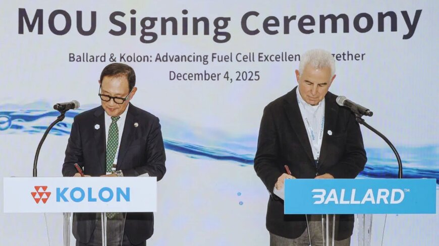 Ballard Power and Kolon Industries Expand Their Fuel Cell Technology Partnership