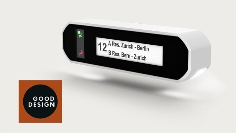 The flexible seat reservation system has been honoured with the prestigious Good Design Award