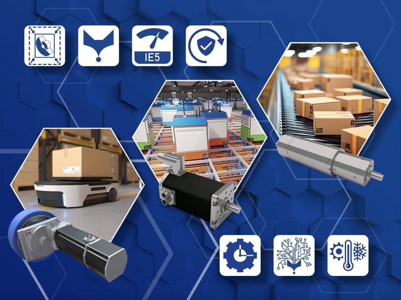 Smart drive systems for intralogistics automation