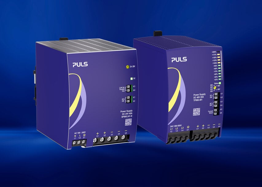 PULS launches PLANET power supply family with pioneering performance in a compact DIN-rail design