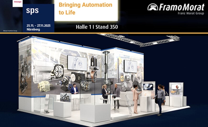 Franz Morat Group zeigt Kunststoff- und Hybridantriebe auf der KPA Ulm