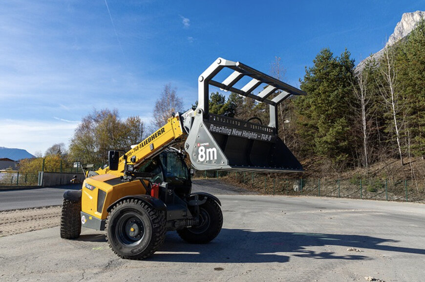 Liebherr amplia la gamma di sollevatori telescopici con il T48-8s