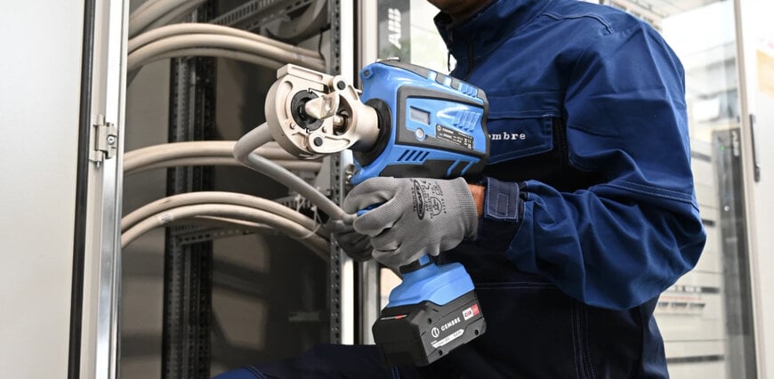 Cembre introduces BA600C adaptive cordless crimping tool