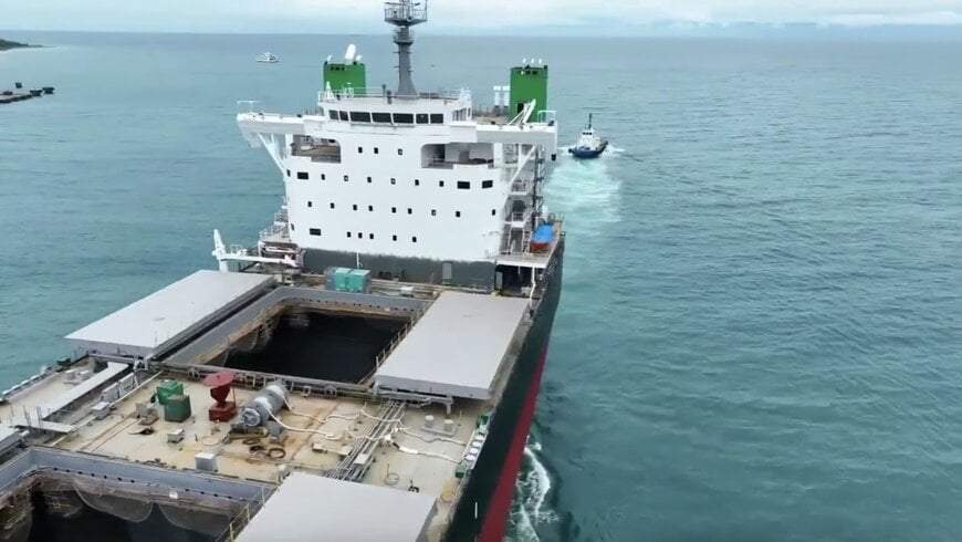 Green methanol vessel trials begin in dry bulk shipping