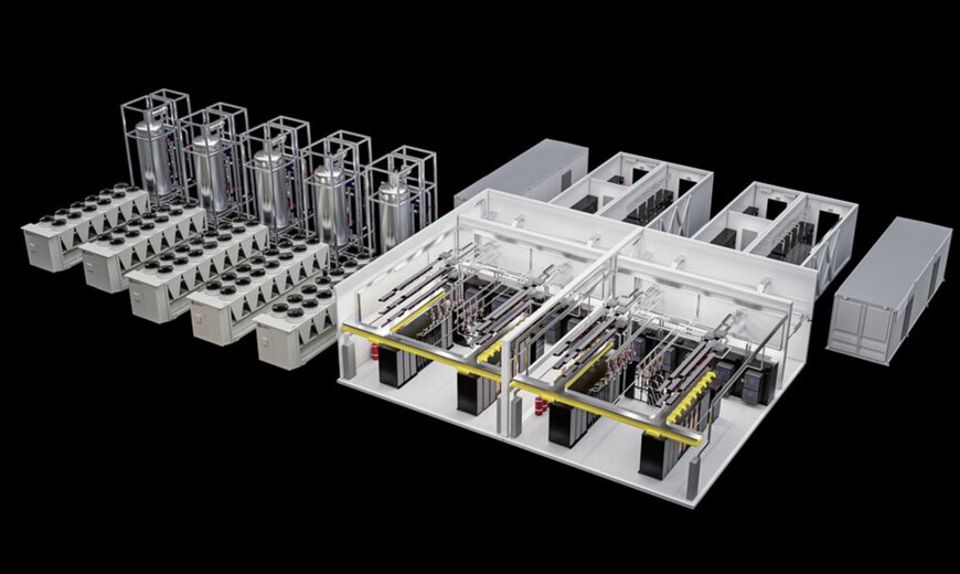 La refrigeraci&oacute;n l&iacute;quida modular de Vertiv para racks de IA de alta densidad