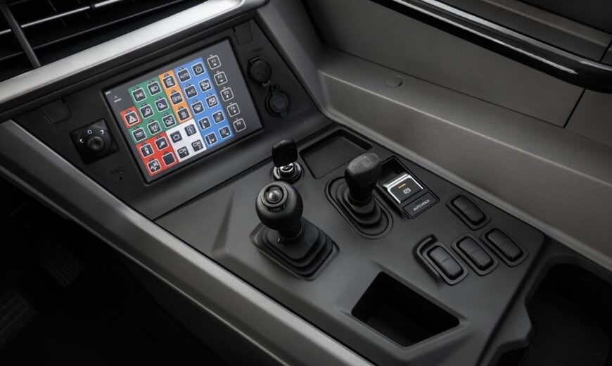 Develon updates ADT cab with 12-inch touchscreen