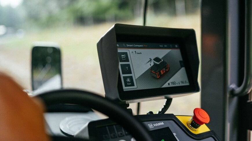 Hamm introduces a complete digital package for asphalt construction and earthworks