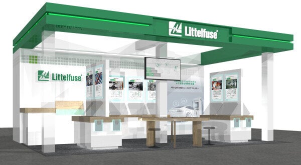 自動車向け保護・計測技術を展示