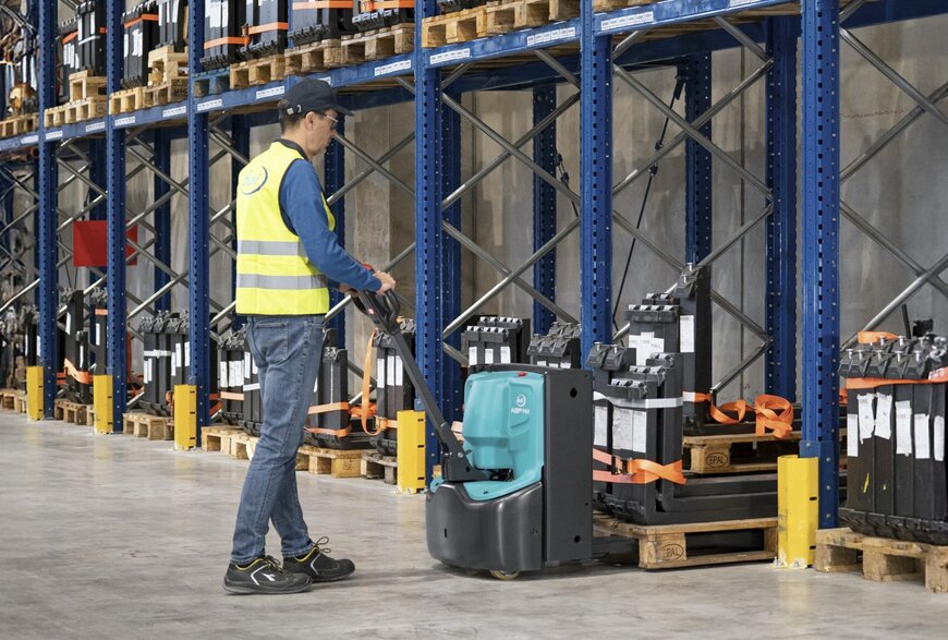 Baoli lancia un transpallet al litio 48 V per carichi pesanti