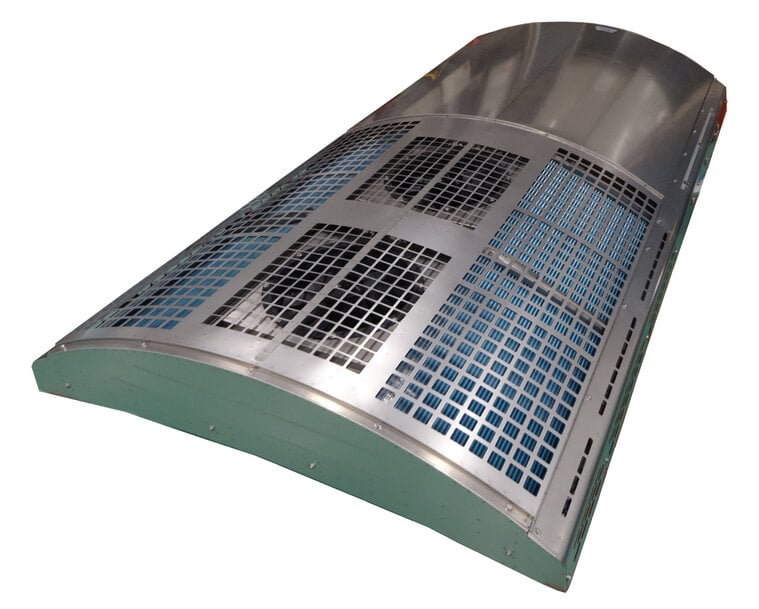 三菱電機、鉄道車両用屋根上集中式空調装置を発売