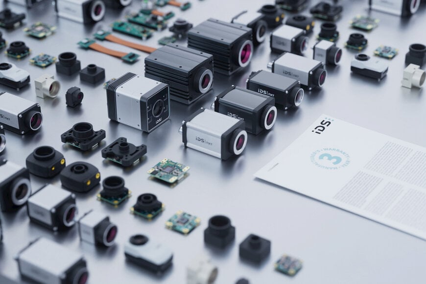 IDS introduces a voluntary 3-year manufacturer&rsquo;s warranty across all industrial camera series