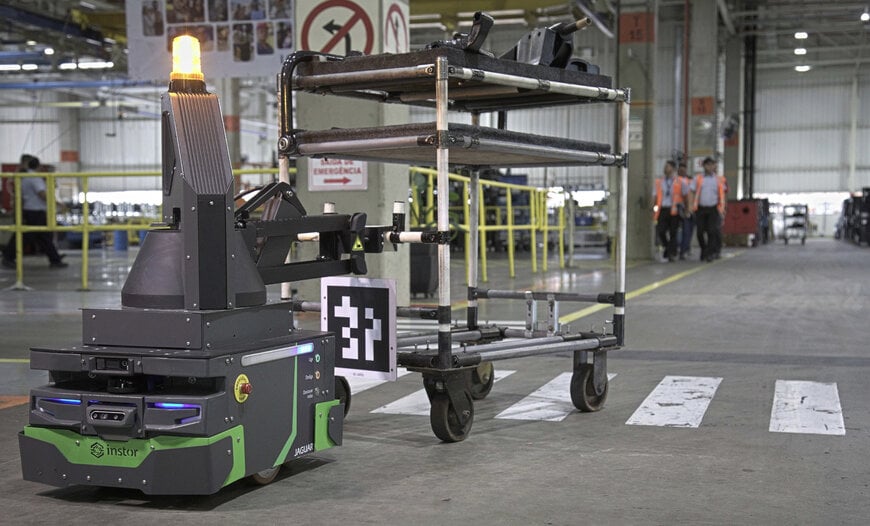 Rob&ocirc;s m&oacute;veis aut&ocirc;nomos para log&iacute;stica interna industrial