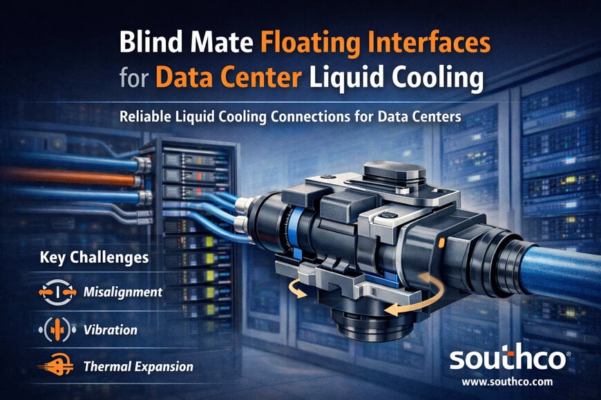 Blind Mate Floating Interfaces for Data Center Liquid Cooling