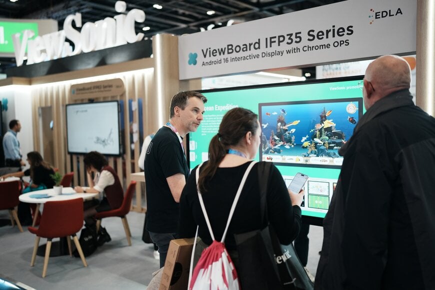 ViewSonic Unveils Industry’s First Android 16-Powered Interactive Displays and Education Ecosystem Innovations at Bett 2026