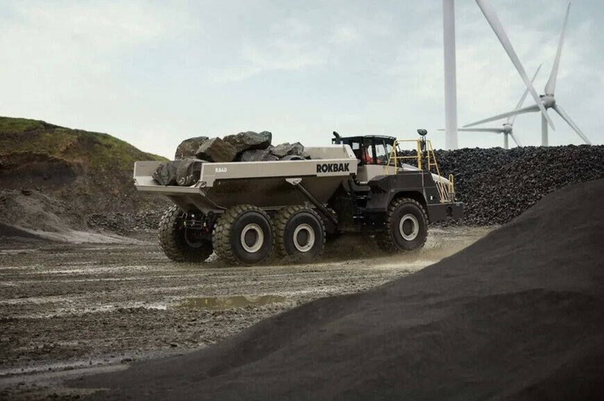 Des tombereaux articulés soutiennent la production de granulats en Alberta