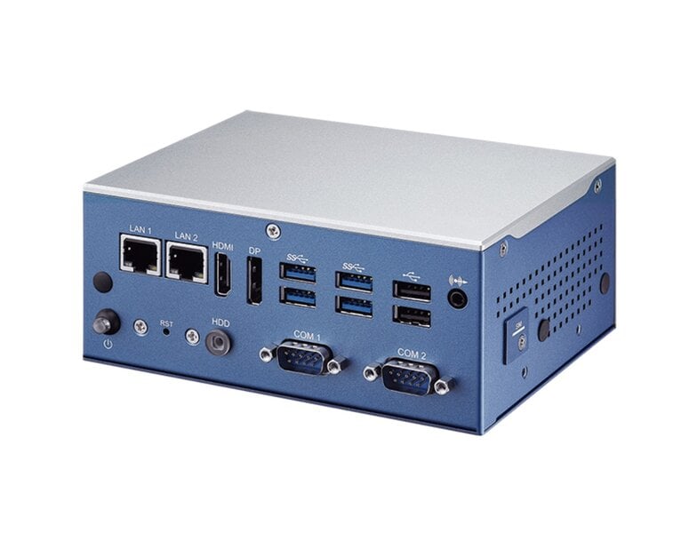 Compact Fanless Edge System for AIoT Applications