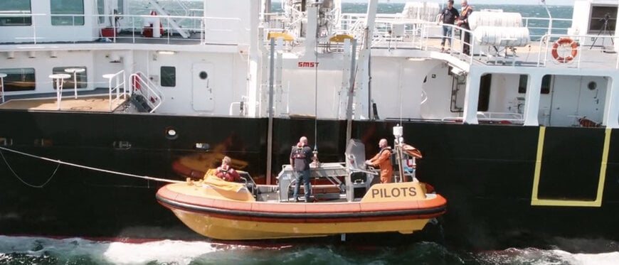 SMST krijgt order voor davitsysteem voor Belgisch loodsschip