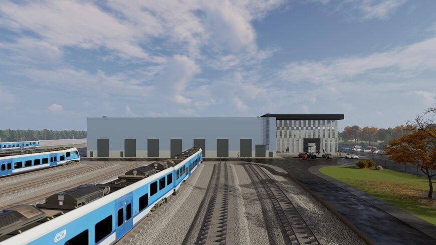 Rail Baltica to build largest rolling stock depot in the Baltics by 2028