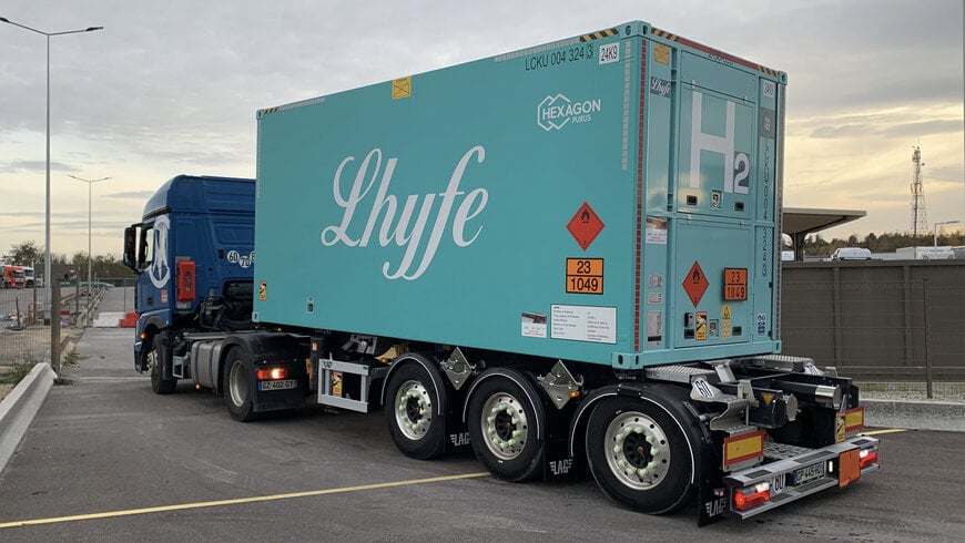 Lhyfe Supplies Hydrogen to France&rsquo;s First Motorway HGV Station