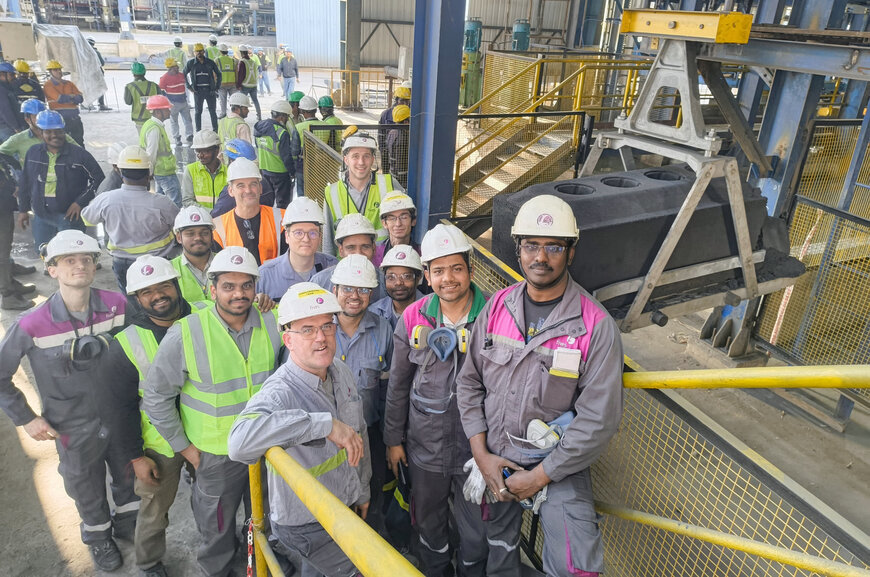 Green Anode Plant Commissioned at BALCO