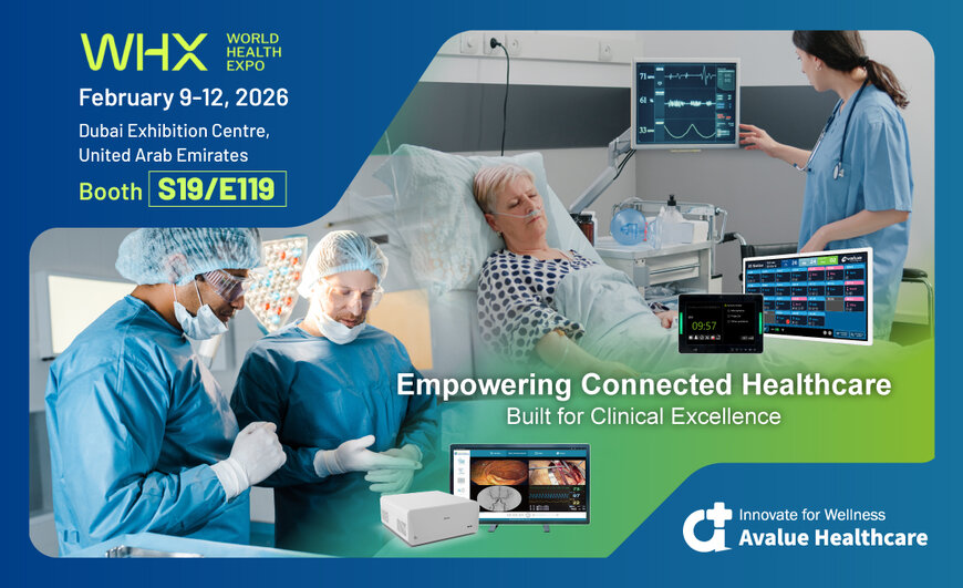 Avalue Technology to showcase smart healthcare solutions at World Health Expo Dubai 2026