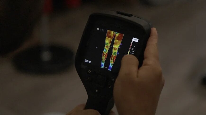 Thermography helps leading bike fitter find optimal cyclist position