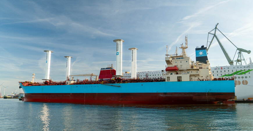 bound4blue completes first eSAIL installation under Maersk Tankers agreement