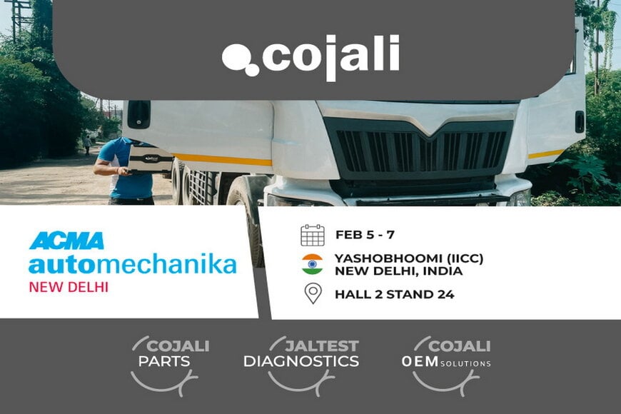 Cojali at  ACMA  Automechanika New Delhi 2026