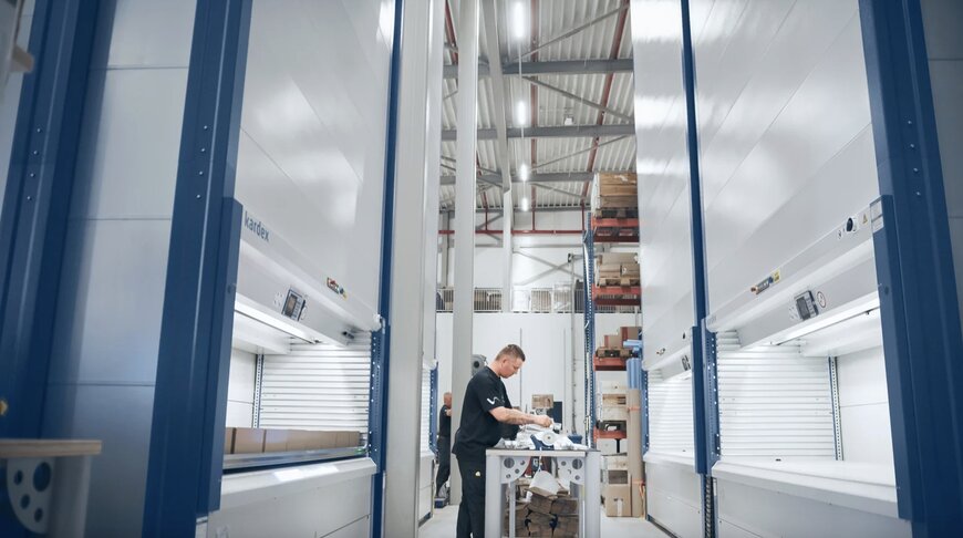 Vekoma doubles warehouse productivity with automated vertical storage