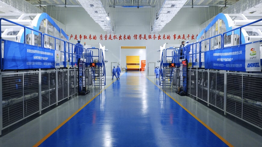 ANDRITZ Commissions Three Spunlace Lines at Alar Facility