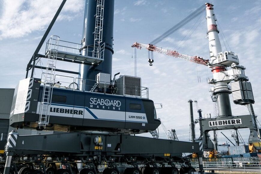 Seaboard Marine and Liebherr Electrify Key U.S. Ports with New Cranes
