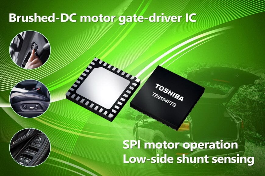 Toshiba Releases Automotive Motor Control IC Samples