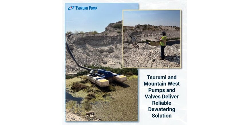 Tsurumi Pump Partners with MWST for Idaho Construction Dewatering Success