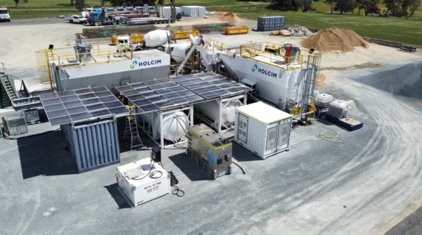 Holcim Deploys Hybrid Renewable Mobile Concrete Plants