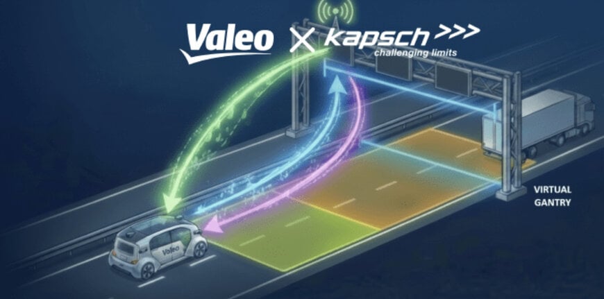 Valeo, Kapsch Demonstrate V2X-Based Real-Time Tolling