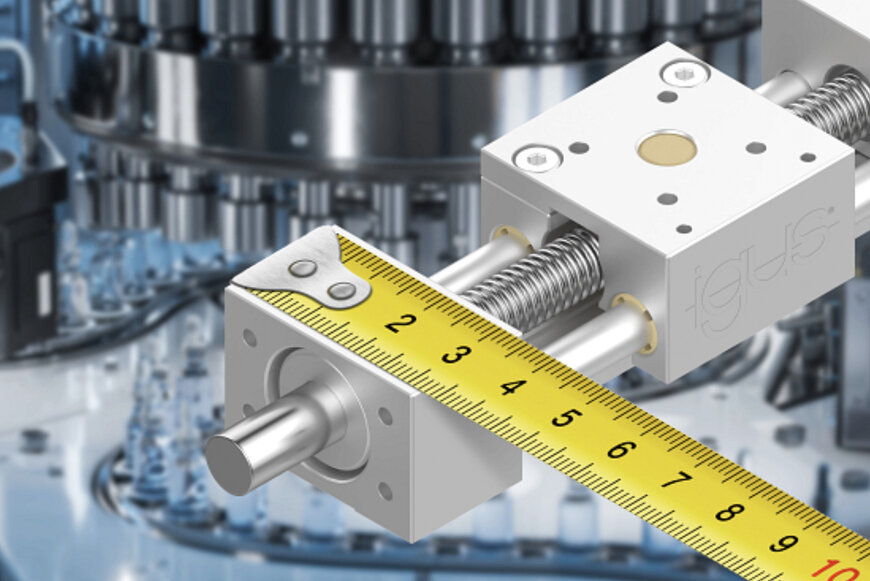 igus introduces miniature linear module with 300 mm stroke