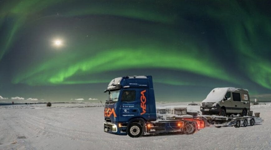 Battery-electric truck completes Arctic long-distance challenge