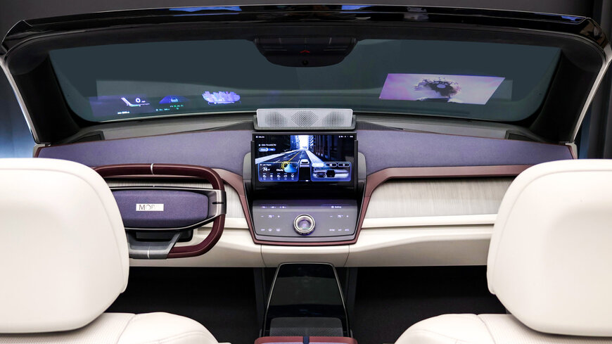 Holografische Windschutzscheiben-Displays f&uuml;r die Automobilindustrie