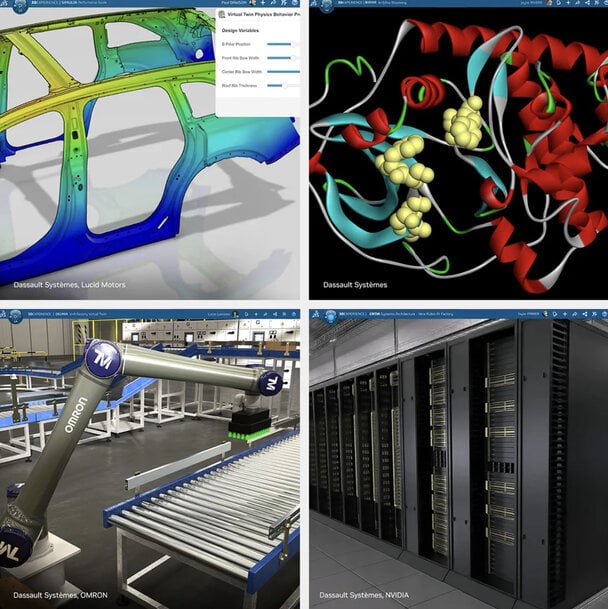 Dassault Syst&egrave;mes, NVIDIA Build Industrial AI Platform for Virtual Twins